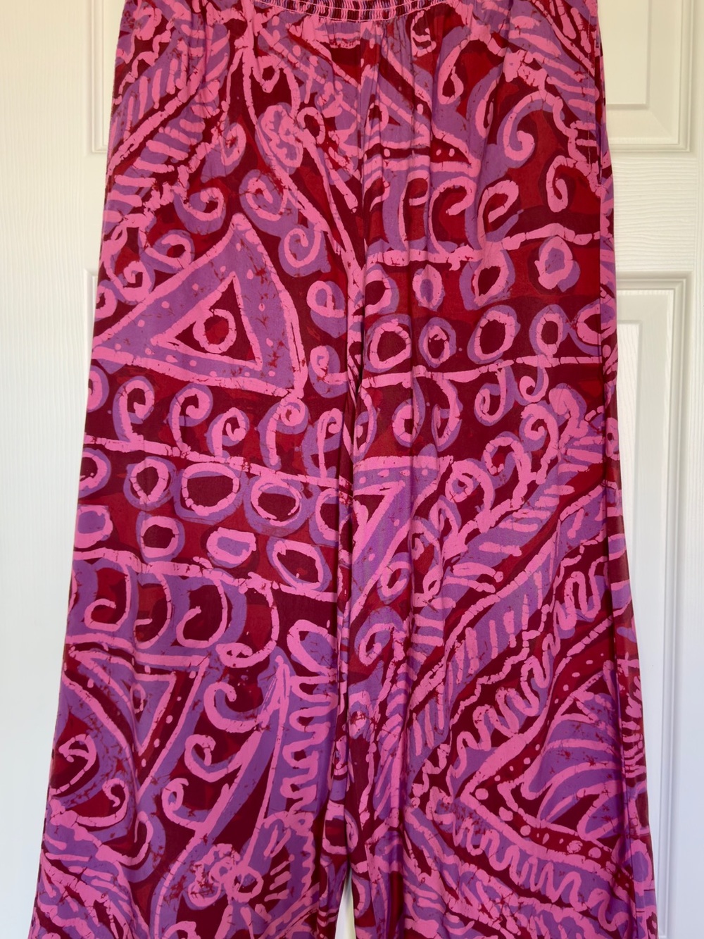Sundance Pink and Lavender Palazzo Pants